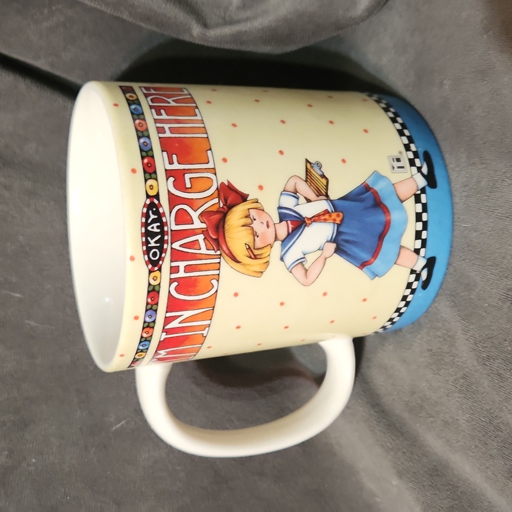 Mary Engelbreit " I'M In Charge Here" Coffee Mug